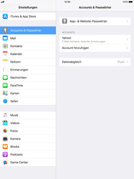 Apple iPad Pro 9.7 inch - E-Mail - Konto einrichten (yahoo) - 9 / 11
