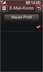LG Cookie - E-Mail - Konto einrichten - 2 / 2