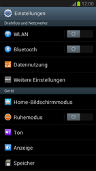 Samsung Galaxy Note 2 - Internet - Manuelle Konfiguration - 0 / 0