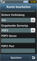 Samsung Jet - E-Mail - Konto einrichten - 15 / 20