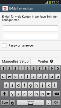 Samsung Galaxy Note 3 LTE - E-Mail - Konto einrichten - 2 / 2