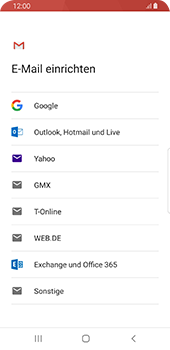 Samsung Galaxy S9 - E-Mail - Konto einrichten (gmail) - 7 / 15