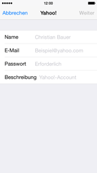 Apple iPhone 5 - E-Mail - Konto einrichten (yahoo) - 6 / 12