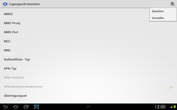 Samsung Galaxy Tab 2 10-1 - Internet - Apn-Einstellungen - 2 / 2