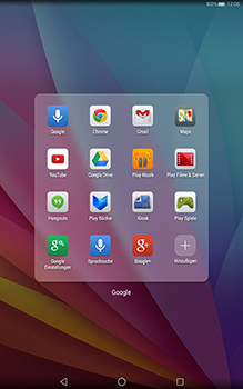 Huawei MediaPad T1 (10.0) LTE - E-Mail - Konto einrichten (gmail) - 2 / 2