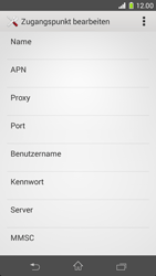 Sony Xperia Z1 Compact - Internet - Manuelle Konfiguration - 1 / 1