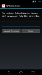 Motorola RAZR i - E-Mail - Konto einrichten - 2 / 2