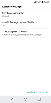 LG Q6 - E-Mail - Konto einrichten - 2 / 2