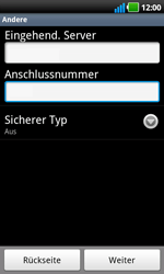 LG Optimus Black - E-Mail - Konto einrichten - 1 / 1
