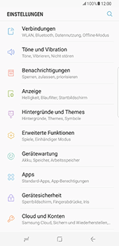Samsung Galaxy S8 Plus - Internet - Apn-Einstellungen - 1 / 1