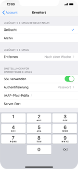 Apple iPhone XR - E-Mail - Konto einrichten - 25 / 30