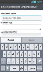 LG Optimus L7 II - E-Mail - Konto einrichten - 1 / 1