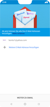 Nokia 6.1 Plus - E-Mail - Konto einrichten (yahoo) - 13 / 16