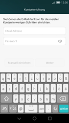 Huawei Ascend G7 - E-Mail - Konto einrichten - 1 / 1
