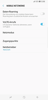 Samsung Galaxy S8 Plus - Internet - Apn-Einstellungen - 2 / 2