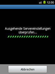 Samsung Galaxy Mini - E-Mail - Konto einrichten - 2 / 2
