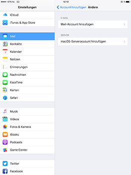 Apple iPad Mini 4 - E-Mail - Konto einrichten - 6 / 32