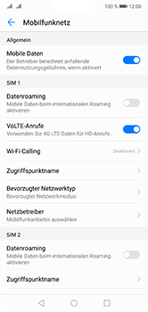 Huawei P20 Lite - Internet - Apn-Einstellungen - 8 / 27
