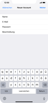 Apple iPhone XR - E-Mail - Konto einrichten - 9 / 30
