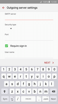 Samsung Galaxy Note 5 - E-mail - Manually configure e-mail settings (IMAP without SMTP verification) - Step 11 