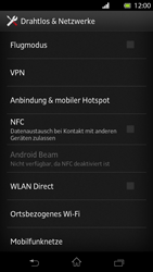 Sony Xperia T - Internet - Manuelle Konfiguration - 1 / 1