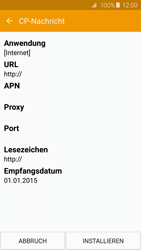 Samsung Galaxy S6 - Internet - Automatische Konfiguration - 8 / 12