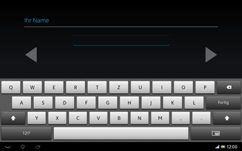 Sony Xperia Tablet Z LTE - Apps - Konto anlegen und einrichten - 7 / 27