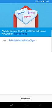 Samsung Galaxy S8 Plus - E-Mail - Konto einrichten (gmail) - 6 / 18