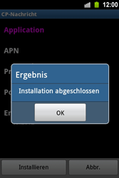 Samsung Galaxy Ace - Internet - Automatische Konfiguration - 9 / 11
