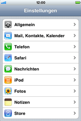 Apple iPhone 3G - Internet - Manuelle Konfiguration - 3 / 9