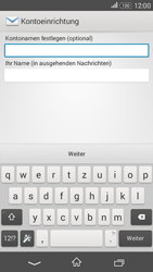 Sony Xperia E4G - E-Mail - Konto einrichten - 1 / 1