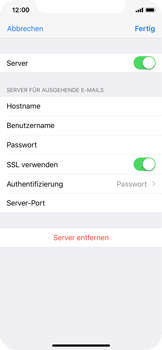 Apple iPhone X - E-Mail - Konto einrichten - 2 / 2