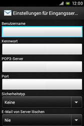 Sony Xperia Miro - E-Mail - Konto einrichten - 8 / 17