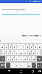 Sony Xperia X Performance - E-Mail - Konto einrichten (outlook) - 2 / 2