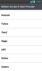 LG Optimus L7 II - E-Mail - Konto einrichten - 1 / 1