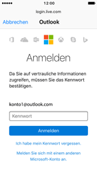 Apple iPhone SE - E-Mail - Konto einrichten (outlook) - 1 / 1