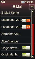LG Cookie - E-Mail - Konto einrichten - 1 / 1