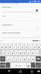 Sony Xperia X Performance - E-Mail - Konto einrichten - 0 / 0
