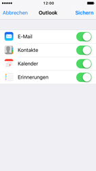 Apple iPhone SE - E-Mail - Konto einrichten (outlook) - 2 / 2