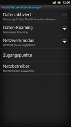 Sony Xperia S - Internet - Manuelle Konfiguration - 6 / 22
