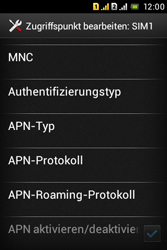 Sony Xperia Tipo Dual - Internet - Manuelle Konfiguration - 2 / 2