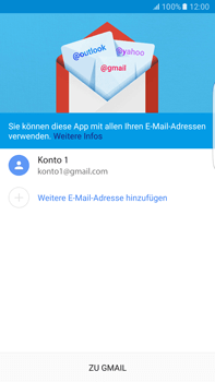 Samsung Galaxy S6 edge+ - E-Mail - Konto einrichten (gmail) - 16 / 19