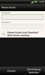 HTC Desire X - E-Mail - Konto einrichten - 1 / 1