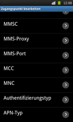 Samsung Galaxy S - Internet - Apn-Einstellungen - 11 / 22