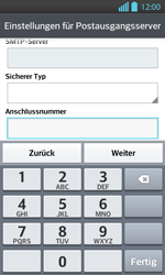 LG Optimus L7 II - E-Mail - Konto einrichten - 0 / 0