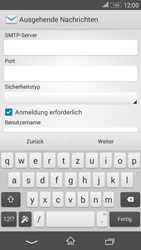 Sony Xperia E4G - E-Mail - Konto einrichten - 1 / 1