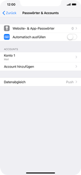 Apple iPhone XR - E-Mail - Konto einrichten - 28 / 30
