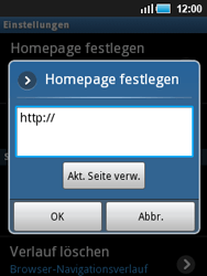 Samsung Galaxy Mini - Internet - Manuelle Konfiguration - 22 / 24