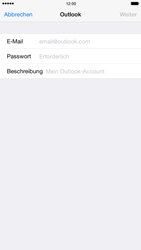 Apple iPhone 6 Plus - E-Mail - Konto einrichten (outlook) - 2 / 2