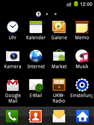 Samsung Galaxy Mini - E-Mail - Konto einrichten - 2 / 2